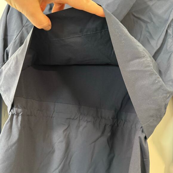 Lululemon Kicking Asphalt Jacket Coat Full Zip Blue 2 Vented Hooded - Picture 8 of 8